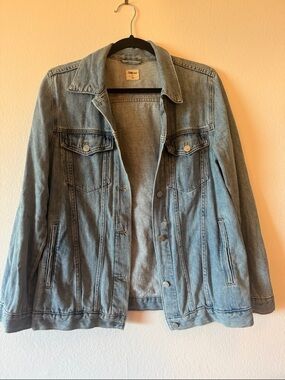GAP Light Wash Blue Denim Jacket for Women